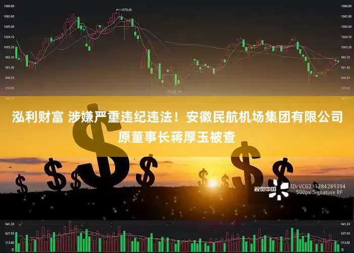泓利财富 涉嫌严重违纪违法！安徽民航机场集团有限公司原董事长蒋厚玉被查