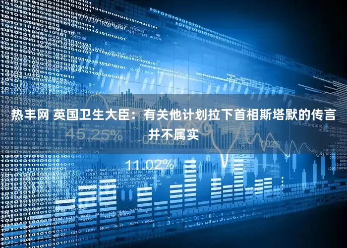 热丰网 英国卫生大臣：有关他计划拉下首相斯塔默的传言并不属实